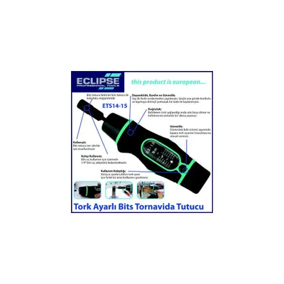 Eclipse ETS14-30 Bits Tutucu Tornavida
