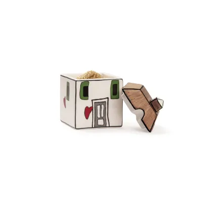 Egan Italy Le Casette Şekerlik 7 x 7 x 11 cm