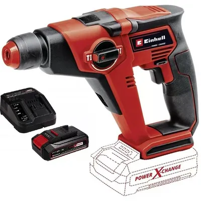 Einhell TE-HD 18 Li 2.5 Ah Akülü Pnömatik Kırıcı Delici Matkap