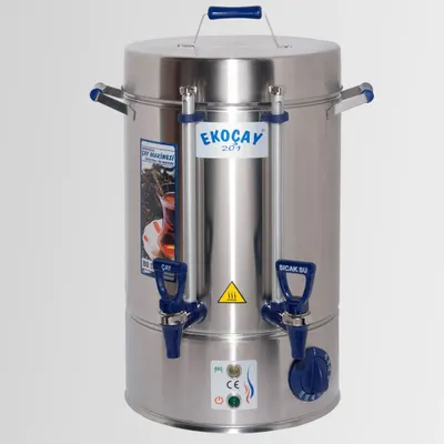 Ekoçay Elektrikli Semaver 80 Bardak Çay Otomatı