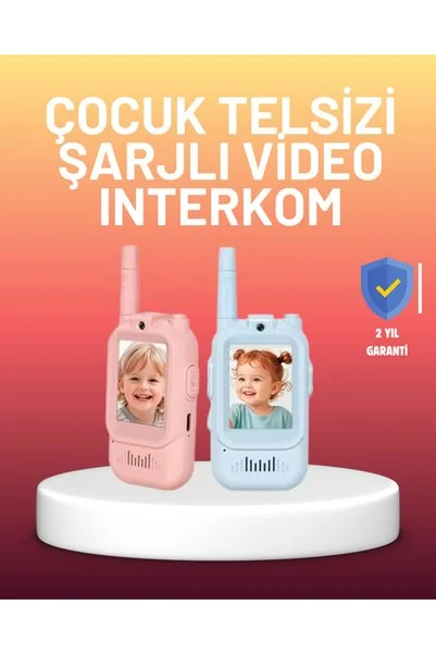 Ronanna Ekranlı Walkie Talkie Oyuncağı Ses ve Görüntü Destekli