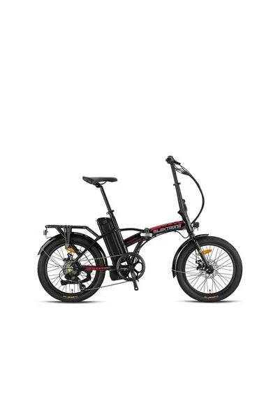 Kron Elektrone Pasific 20 Jant E-Bike MD 7 Vites Elektrikli Katlanır Bisiklet Nardo Gri/Siyah