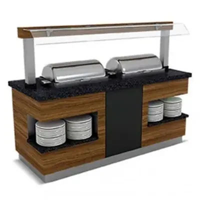 Empero SML.SSC-N.01 Sümela Nefeslikli 1 Chafing Dish Sıcak Servis Ünitesi