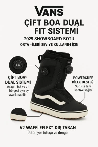 Vans Encore Pro Black/Marshmallow 2025