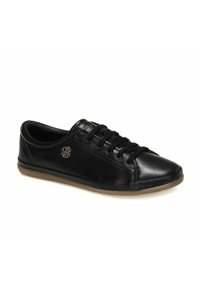 U.S. Polo Assn. Erkek Siyah Jojo Hakiki Deri Günlük Sneaker Spor Ayakkabı As00582457