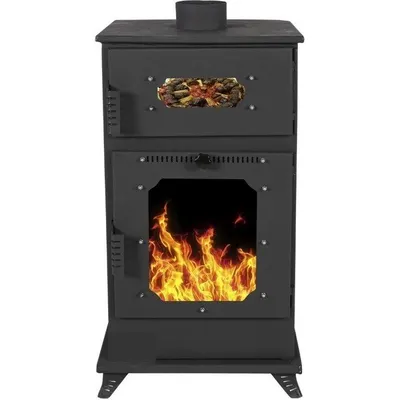 etinova M002 Mini Fırınlı Pelet Sobası