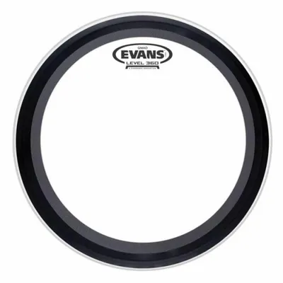 Evans BD22GMAD Kick Clear Süngerli Tek Kat 12 Mil Davul Derisi
