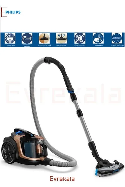 Philips Evrekala Toz Torbasız Süpürge Philips Marathon Turbo Hayvan Dostu -Yetkili Evrekala- Yeni Seri