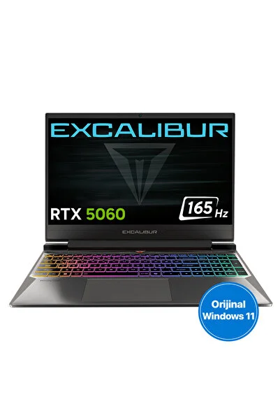 CASPER Excalibur G870 i7-13620H 32GB 1TB RTX5060 165Hz 15.6" W11H Gaming Laptop G870.1362-DF60A-C