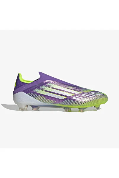 adidas F50 Elite Erkek Mor Çim Saha Kramponu