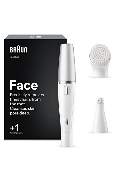 Braun FaceSpa Yüz Epilatörü, Yüz Temizleme Başlığı, 810
