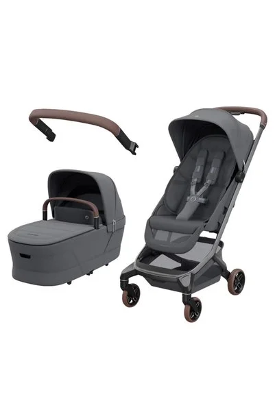 MAXİ-COSİ Fame Cabin Portbebesiyle Katlanabilen Led Işıklı Şarj Üniteli Bebek Arabası Graphite