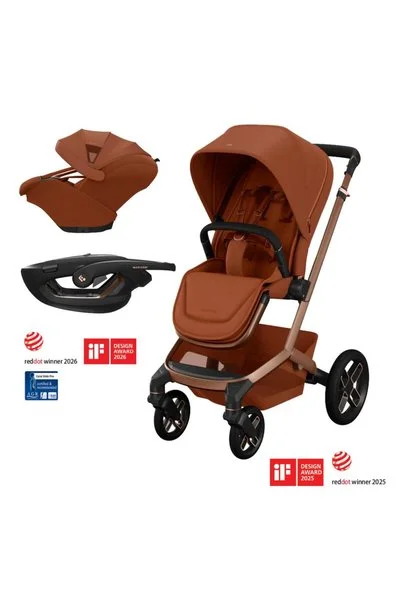 MAXİ-COSİ Fame-Coral Slide Pro Led Işıklı Entegre Telefon Şarj Üniteli Bebek Arabası Terra