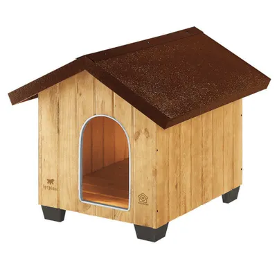 Ferplast 73x85x67.5 cm Domus Medium Köpek Kulübesi