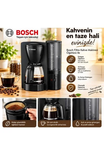 Bosch filitre kahve makinası