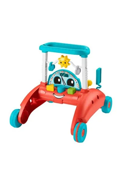 FISHER PRICE Fisher-Price İlk Arabam Çift Yönlü Yürüteç, oyuncak araba - İngilizce ve Türkçe