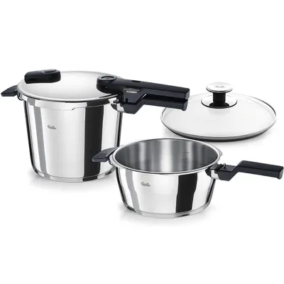 Fissler Vitaquick Glossy 6+3.5L Düdüklü Tencere