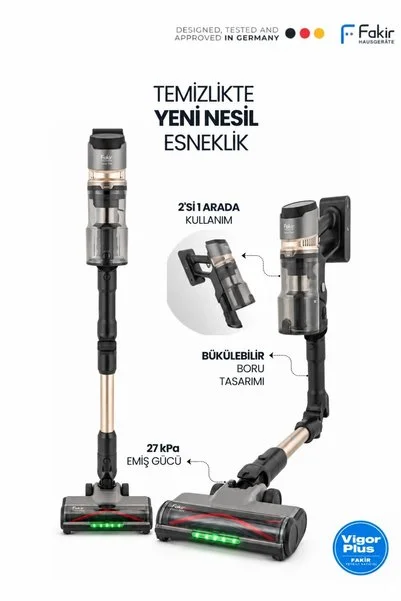 Fakir Flexion 7040 Şarjlı Dikey Süpürge
