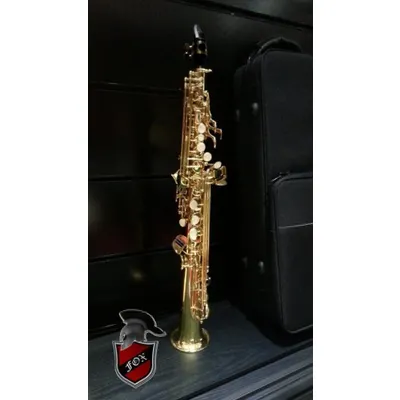 Fox YSA-7318L Soprano Saksafon (Gold Lacquer)
