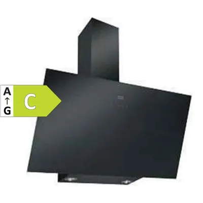 Franke FPJ 915 V BK A Glass Vertical 90 cm C Sınıfı 3 Kademeli Dokunmatik Duvar Tipi Davlumbaz Siyah