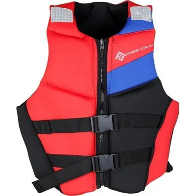 Freecamp Seashell Vest Can Yeleği-KIRMIZI-SİYAH