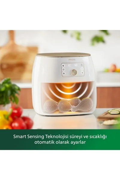 Philips Fritöz Airfryer Xxl Hd9870/20 Smart Sensing Star White - 352Oseri