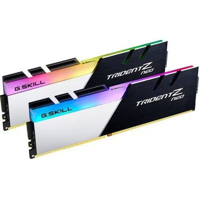 G.Skill F4-3200C16D-32GTZN Trident Z Neo RGB 32GB 2x16 DDR4 3200Mhz CL16 AMD Ryzen RAM Bellek
