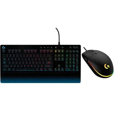 logitech G213 Oyuncu Klavye 920-008094 - G102 Oyuncu Mouse 910-005823 (SİYAH)