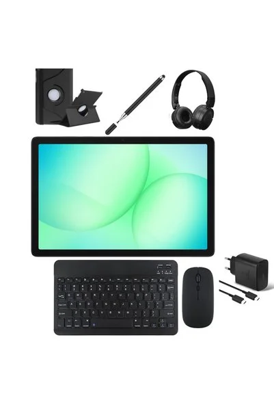 Samsung Galaxy Tab A11+ 11 inç 8gb 256gb tablet +kılıf+klavye+mouse+Şarj aleti+ wıreless kulaklık (HEDİYE KALEM)