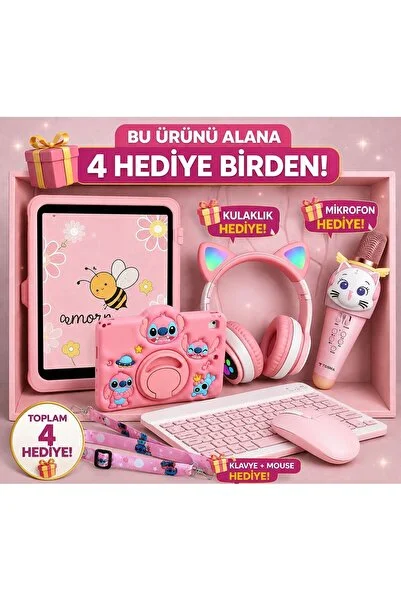 Samsung Galaxy Tab A11 128Gb 8GB-8.7'' Android Tablet SM+Kılıf+kulaklık+mikrofon+klavye ve mouse