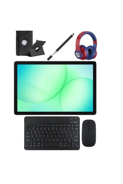 Samsung Galaxy Tab A11+ 256Gb 8GB-11'' Android Tablet +Tablet+Kılıf+Klavye+Mouse+wirelees Kulaklık (KALEM HEDİYE)
