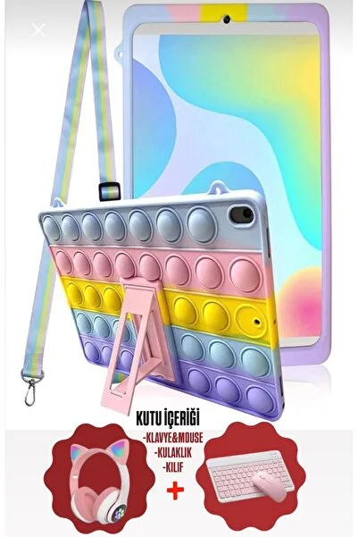 Samsung Galaxy Tab A11 64Gb 4GB-8.7'' Android Tablet+Kulaklık+klavye ve mouse+kılıf