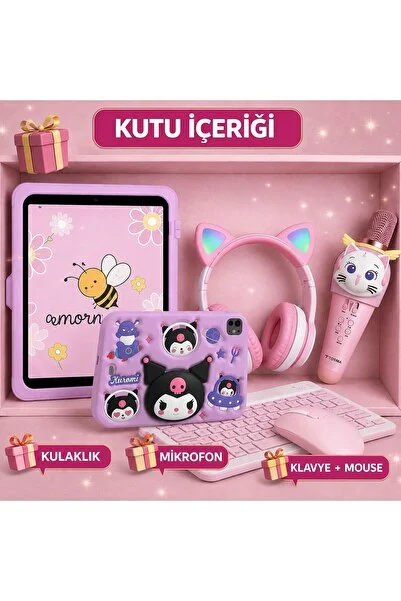 Samsung Galaxy Tab A11 64Gb 4GB-8.7'' Android TabletSM+Standlı kılıf+kulaklık+mikrofon+klavye ve mouse