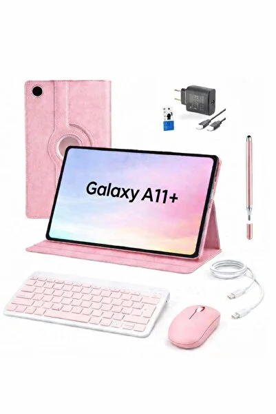 Samsung Galaxy Tab A11 Plus 11'' 8GB 256GB TABLET+KILIF+KLAVYE+MOUSE+ŞARJ BAŞLIK+(KALEM HEDİYE)
