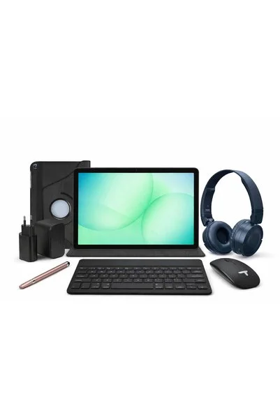 Samsung Galaxy Tab A11plus(+) 6GB 128GB+Işıklı Klavye+Mouse+ wireless kulaklık (HEDİYE KALEM)
