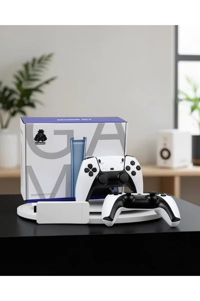 Nemere Game Stick 20.000 Oyunlu 4K HD Ekranlı Beyaz UUCZ3DGAMESTİCKK3