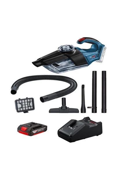 Bosch GAS 18V-1 L + GBA 3.0ah + GAL 18V-40