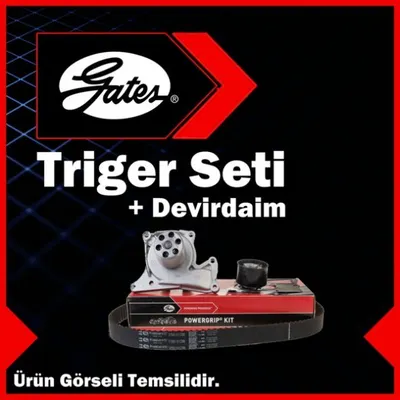 Gates Peugeot 508 I 1.6 BlueHDI Euro6 Devirdaimli 2014-2018 Triger Seti