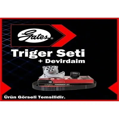 Gates Peugeot Partner Tepee 1.6 HDI Euro4 Devirdaimli 2008-2015 Triger Seti