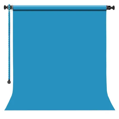 GDX Turquoise 2.7x11 m Sabit Stüdyo Fon Perde