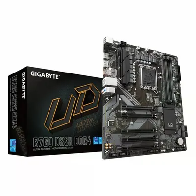 Gigabyte B760 DS3H DDR4 Intel LGA1700 ATX Anakart