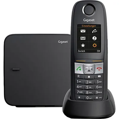 Gigaset E630 Siyah Dayanıklı Dect Telsiz Telefon