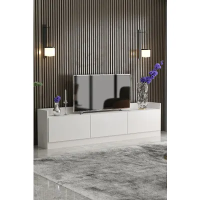 Givayo Odin Beyaz 184 cm Tv Ünitesi