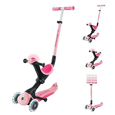 Globber Go Up Deluxe Işıklı Scooter Pastel Pembe