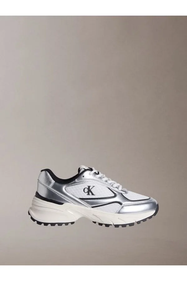 Calvin Klein Gümüş Kadın Sneaker Hike Runner