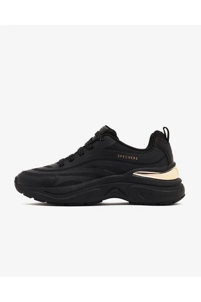 SKECHERS HAZEL - STEP N FLOW Kadın Siyah Sneakers 177575 BBK