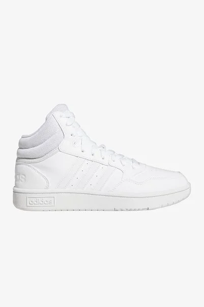 adidas Hoops 3.0 Mid Kadın Beyaz Sneaker Gw5457