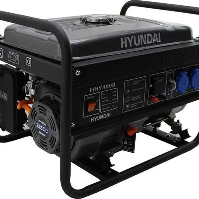 Hyundai HHY4000 4.3 kVA İpli Benzinli Jeneratör