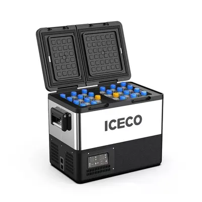 Iceco TCD55 55 lt Çift Bölmeli Kompresörlü Oto Buzdolabı