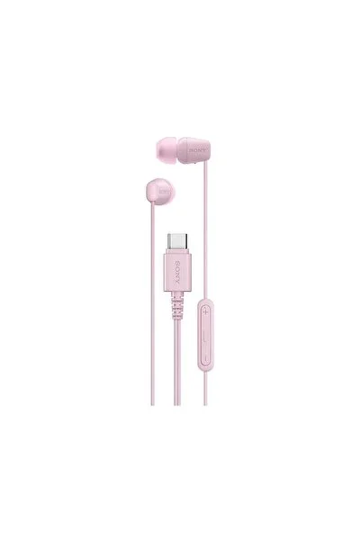 Sony IER-EX15CP Usb-C Kablolu Silikonlu Kulak İçi Kulaklık - Pembe